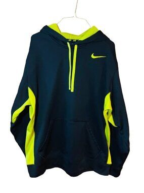 Nike Therma-Fit LongSleeve Sweater Black Hoodie Size XL